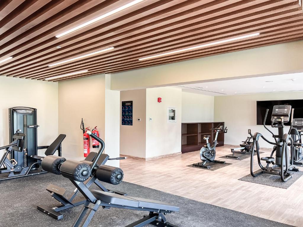 Fitness centrum a/nebo fitness zařízení v ubytování Luton Vacation Homes - Elite Residence Downtown, Dubai