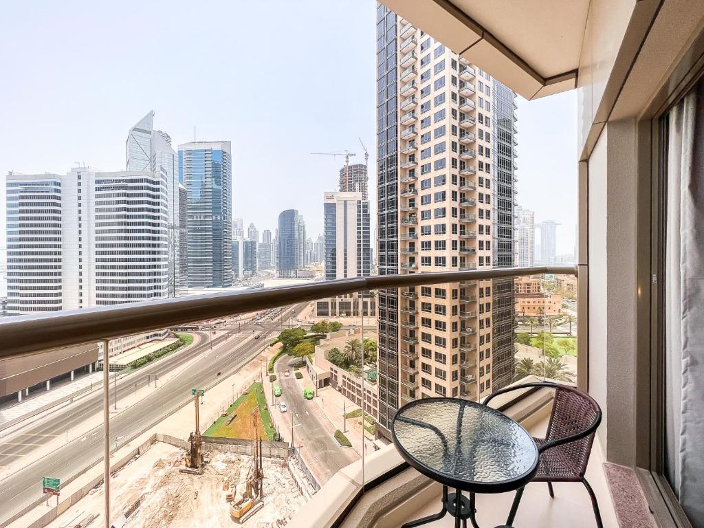 Balkón nebo terasa v ubytování Luton Vacation Homes - Elite Residence Downtown, Dubai
