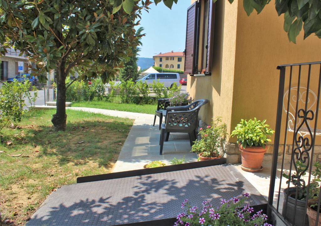 Zahrada ubytování B&B BORGHI