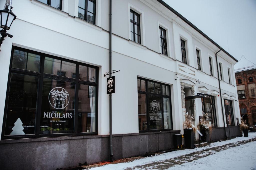 Budova, kde se hotel nachází