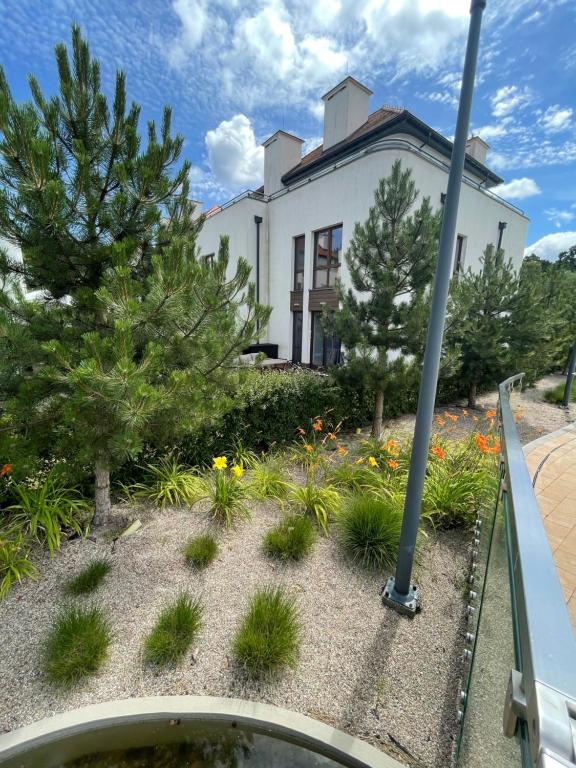 Vonkajšia záhrada v ubytovaní Baltica Heaven Apartmant 95F