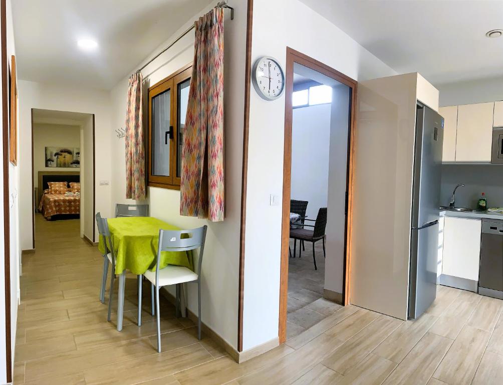 Kuchyň nebo kuchyňský kout v ubytování Apartamento La Cueva, Artenara
