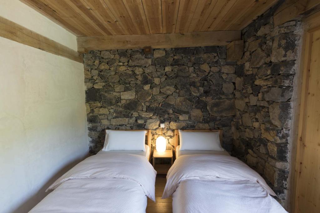 Postel nebo postele na pokoji v ubytování Mas rural El Negre