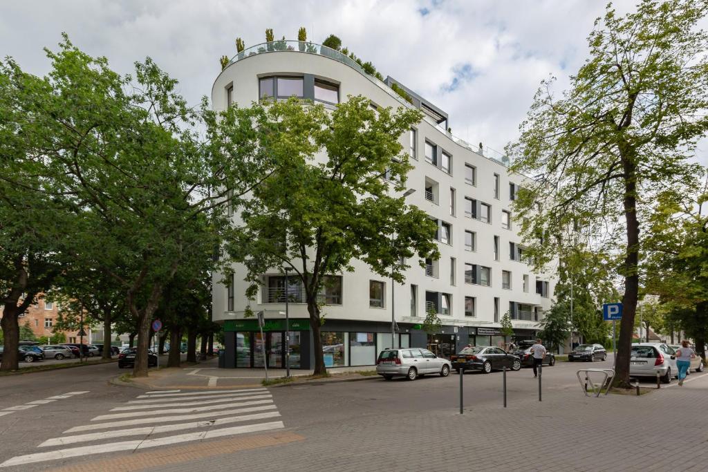Budova, v ktorej sa apartmán nachádza