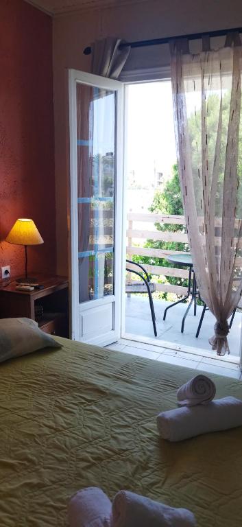 Postel nebo postele na pokoji v ubytování Cleo sweet room