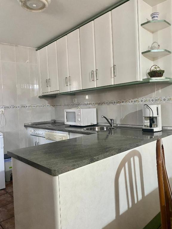 Una cocina o zona de cocina en Peñasalve