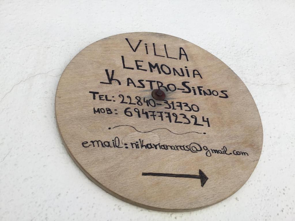 Certifikát, hodnocení, plakát nebo jiný dokument vystavený v ubytování VILLA LEMONIA