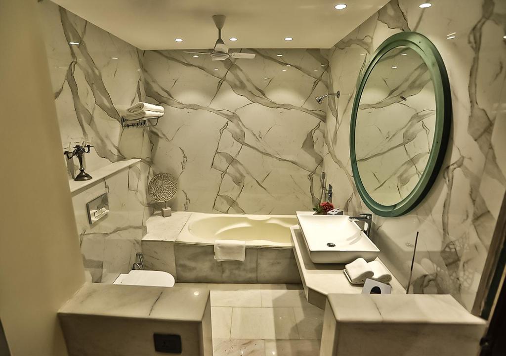 Koupelna v ubytování Spara Boutique Resort