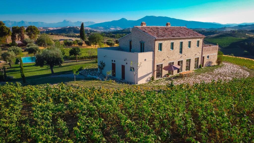 Edificio in cui si trova la villa