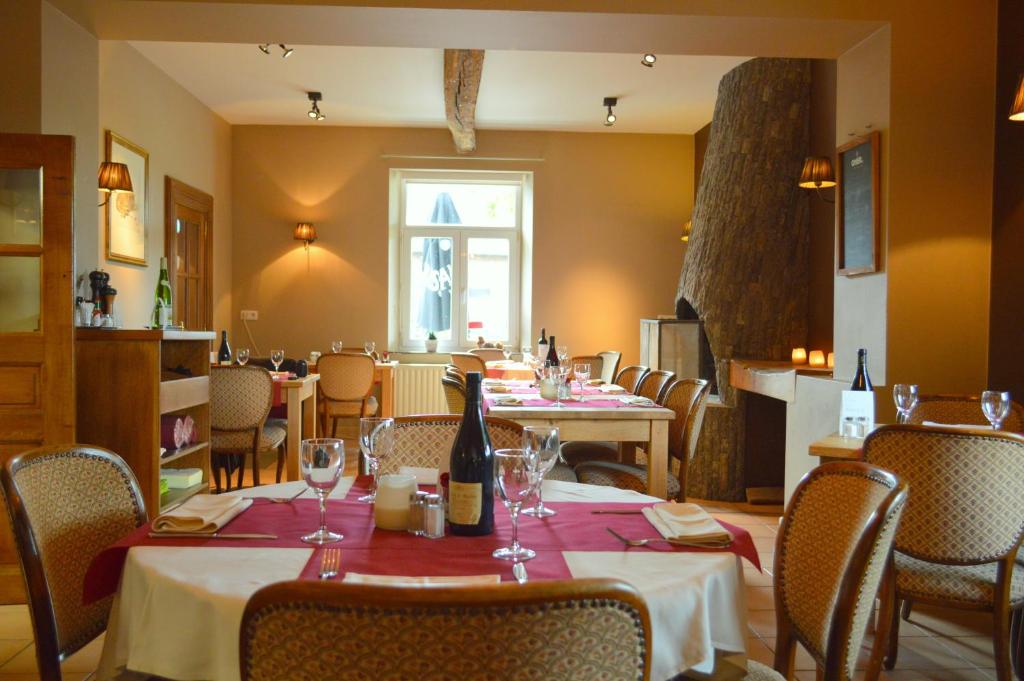 Posezení v ubytování B&B Le Vieux Marronnier