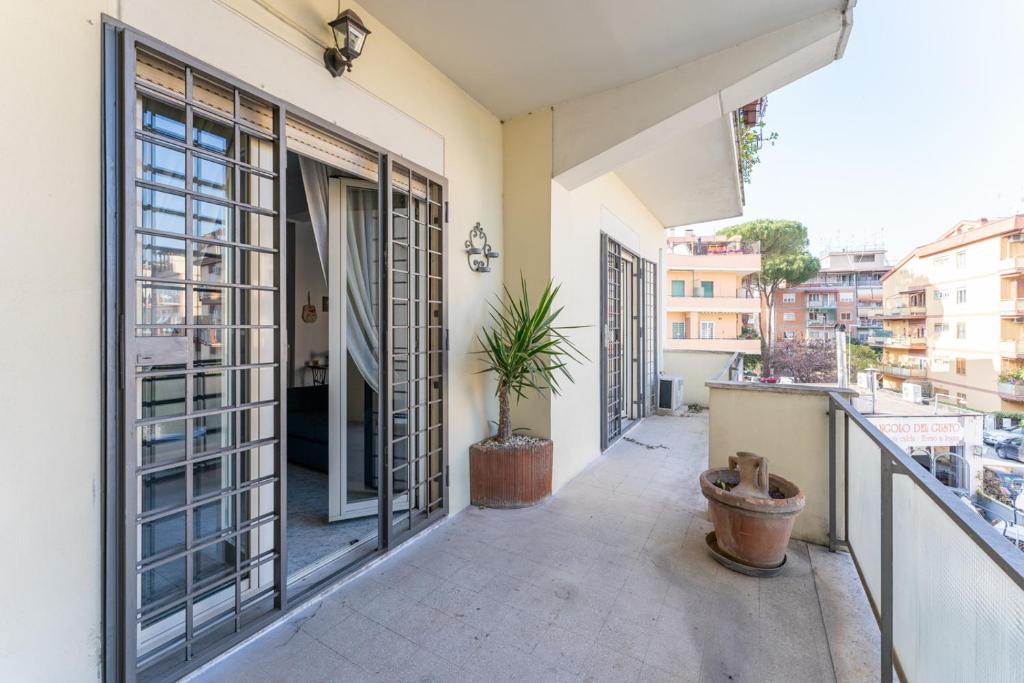 Balkon lub taras w obiekcie Appartamento Talenti