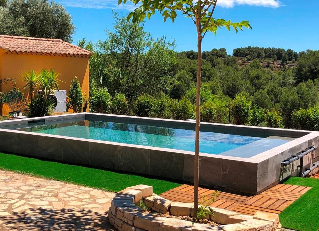 Private villa with pool Villa avec piscine tesisinde veya buraya yakın yüzme havuzu