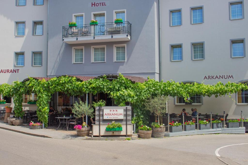 Budova, kde se hotel nachází