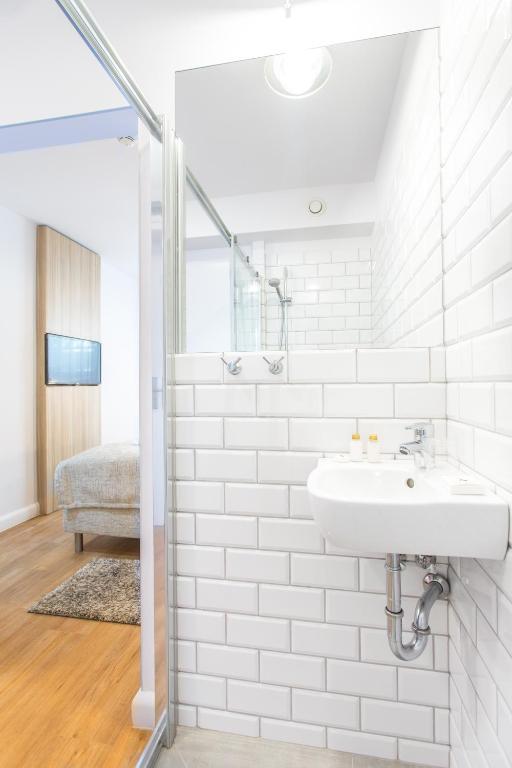 Kúpeľňa v ubytovaní Smart Hotel