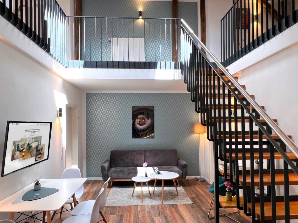 
Supreme Two Bedroom Apartment with a Living Room and a Terrace or Galery - Denisstr. 56
