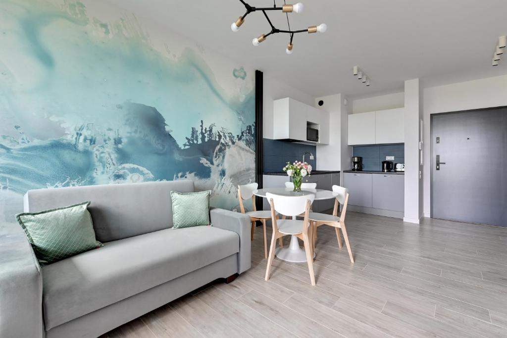Blue Mandarin - Chlebova Apartments - Apartment With Balcony