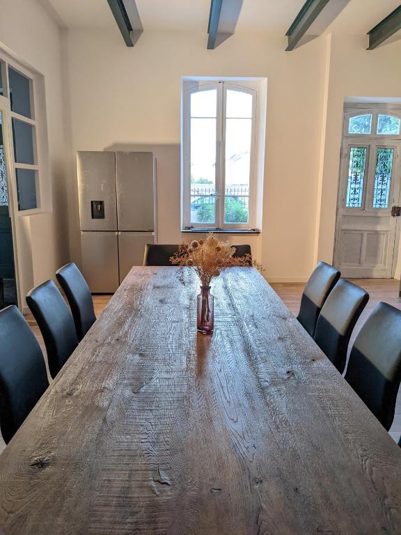 Posedenie v ubytovaní Le vieux tilleul