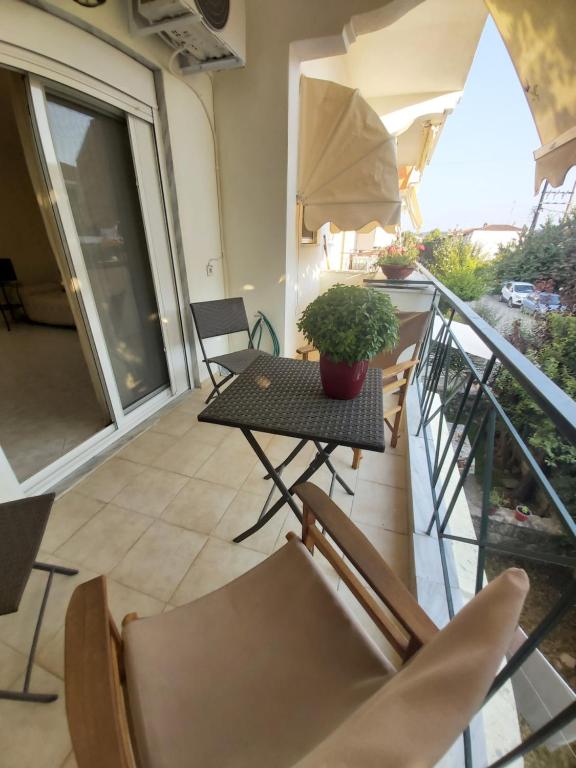 Balkón alebo terasa v ubytovaní Kali View Apartment