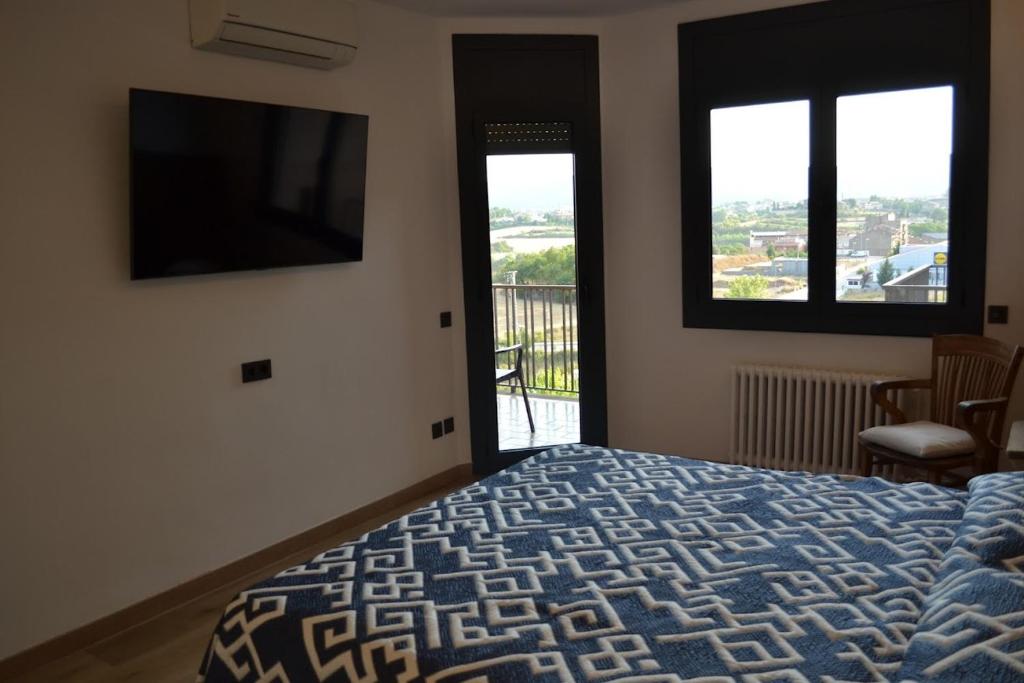 Postel nebo postele na pokoji v ubytování Hotel Gran Sol