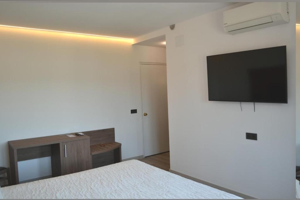 TV a/nebo společenská místnost v ubytování Hotel Gran Sol