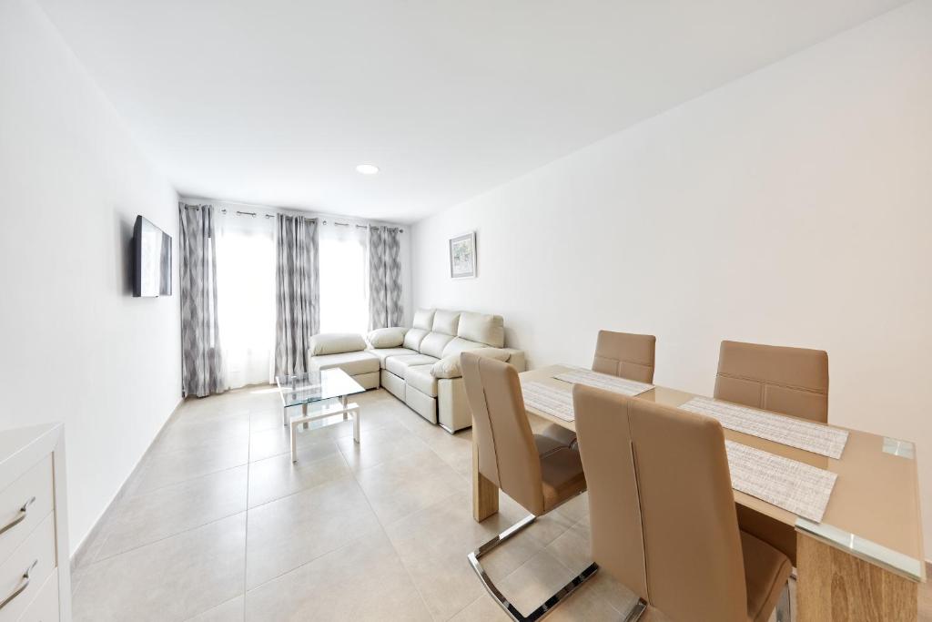 Posezení v ubytování Sonrisa Deluxe Apartments, Levante