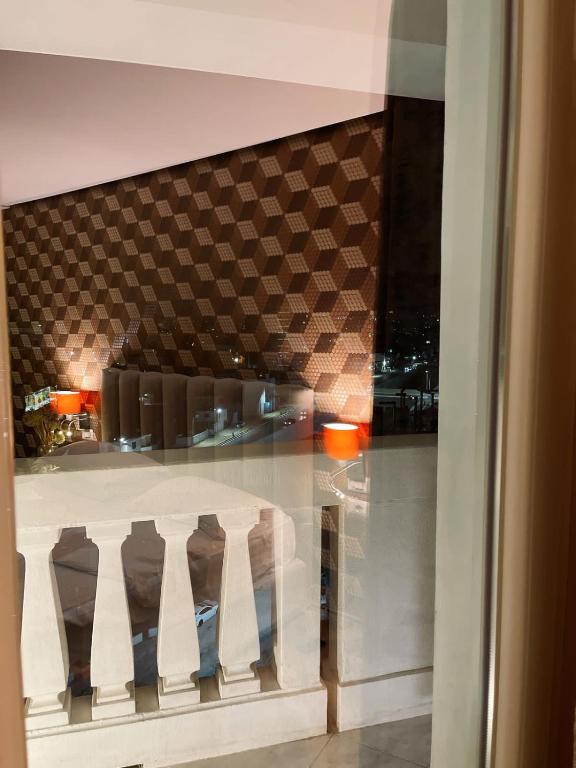 Kuchyň nebo kuchyňský kout v ubytování Light Hotel