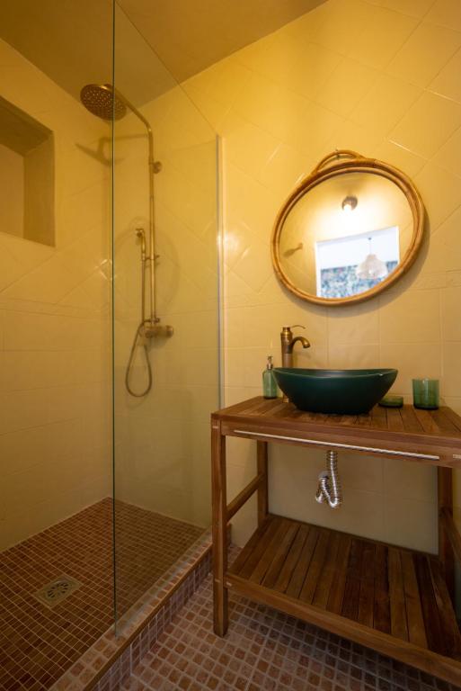 Koupelna v ubytování Casa Alegría