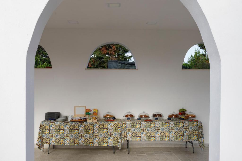 Posezení v ubytování La Casa sul Faro
