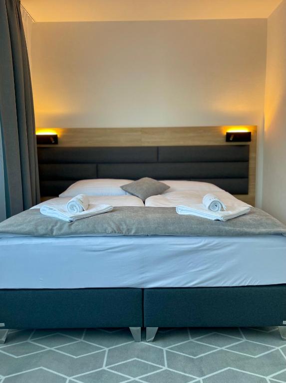 Posteľ alebo postele v izbe v ubytovaní Typton hotel&spa