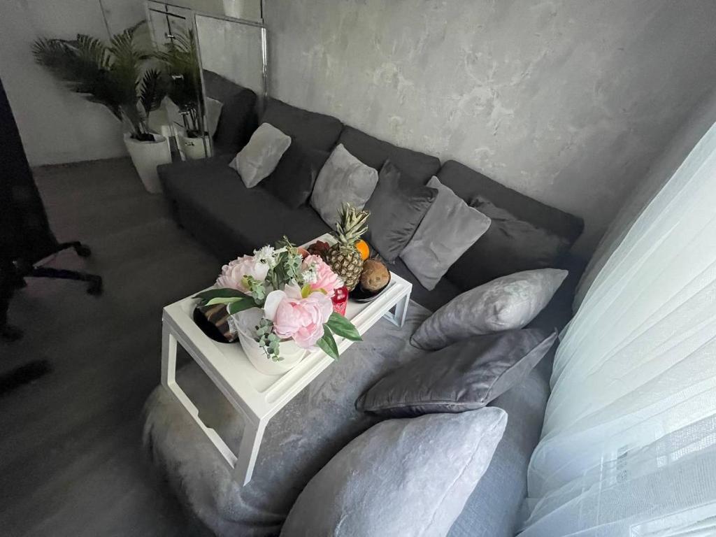 Posezení v ubytování LUXURY room en MADRID