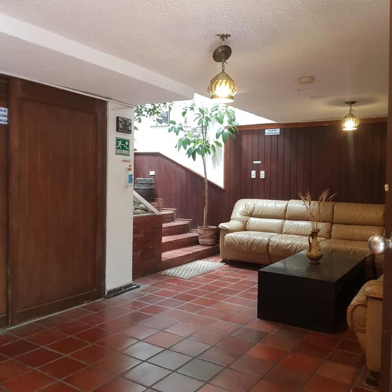 Posezení v ubytování Hostal La Catolica