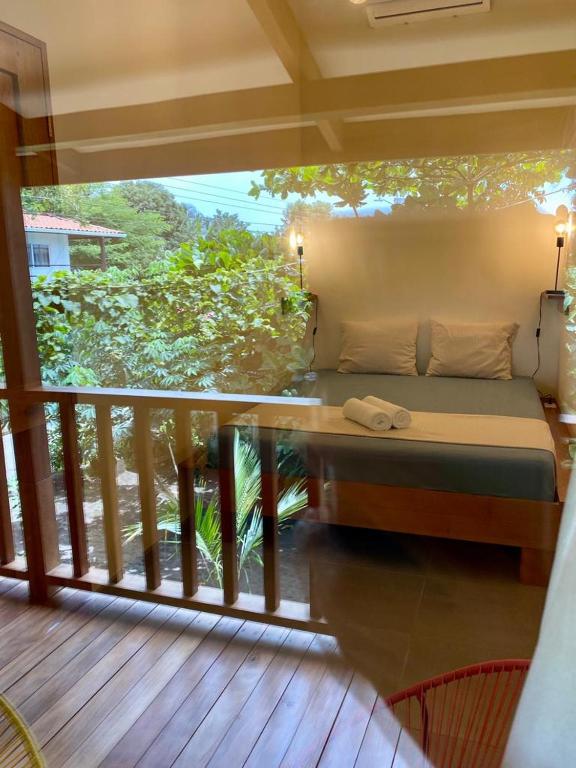 Postel nebo postele na pokoji v ubytování El Hostel del Patio
