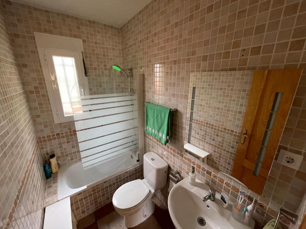 A bathroom at Relajante Casa Rural