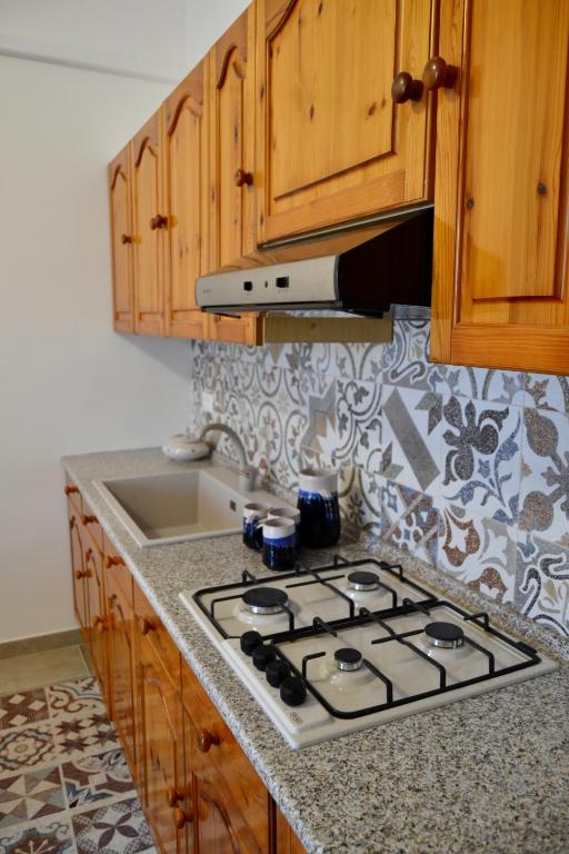 Kuchyňa alebo kuchynka v ubytovaní La Casa di Giada