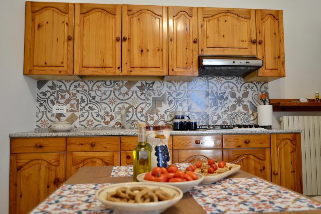 Kuchyňa alebo kuchynka v ubytovaní La Casa di Giada