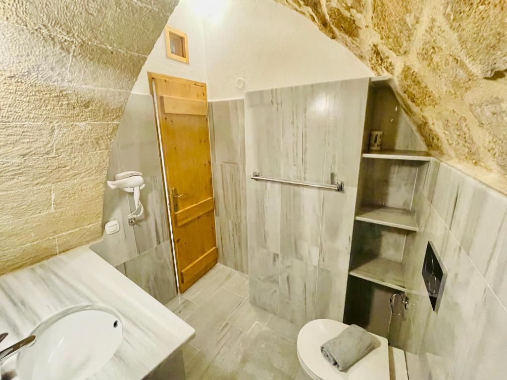 A bathroom at Vecchia Casa kamara