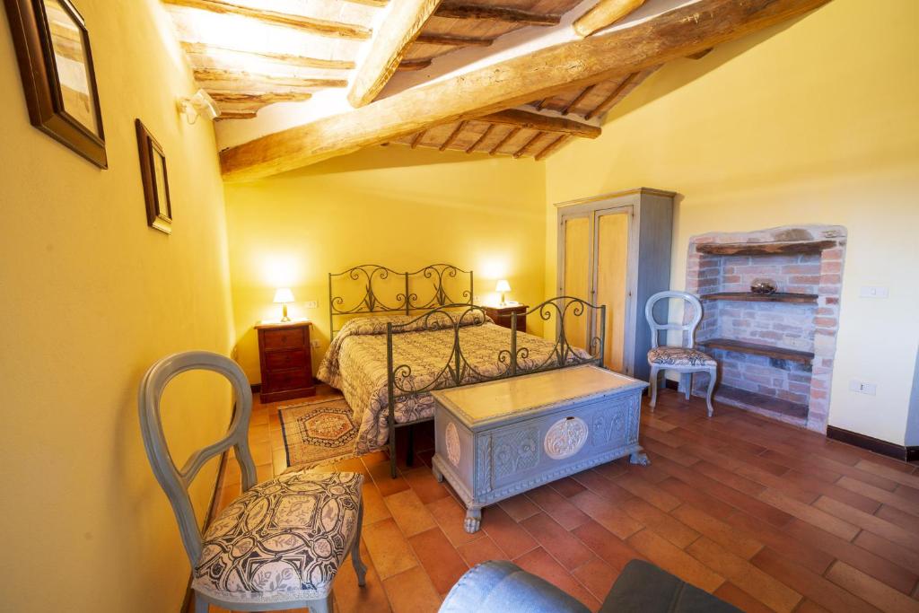 Agriturismo Casal Cerqueto - Vierpersoonskamer