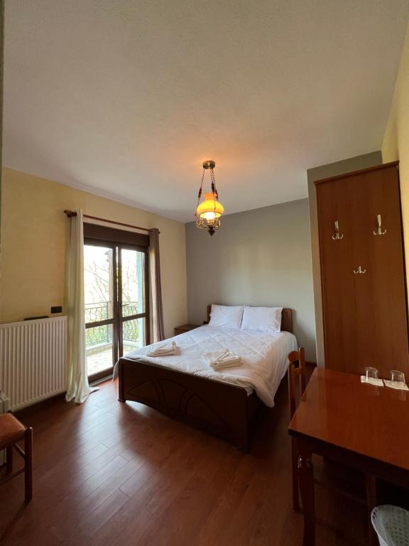 Postel nebo postele na pokoji v ubytování Vila Mata