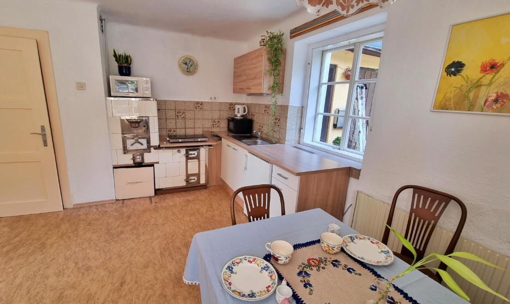 Kuchyňa alebo kuchynka v ubytovaní Strasser´s Mountain Home