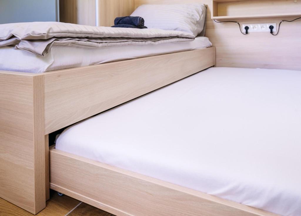 Postel nebo postele na pokoji v ubytování Apartment Hugo Blatná