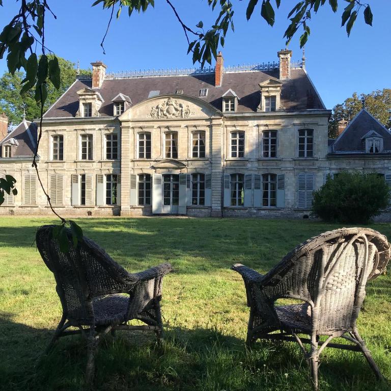 Zahrada ubytování Château de Contay Guesthouse - 1753