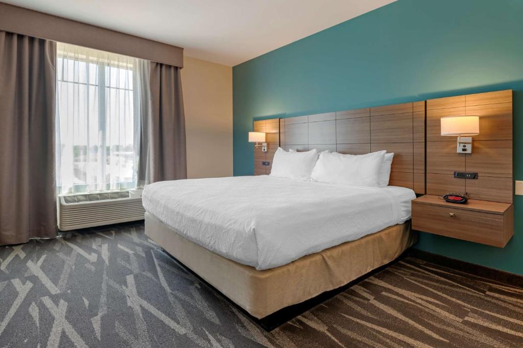 Postel nebo postele na pokoji v ubytování Best Western Plus Centralia Hotel & Suites
