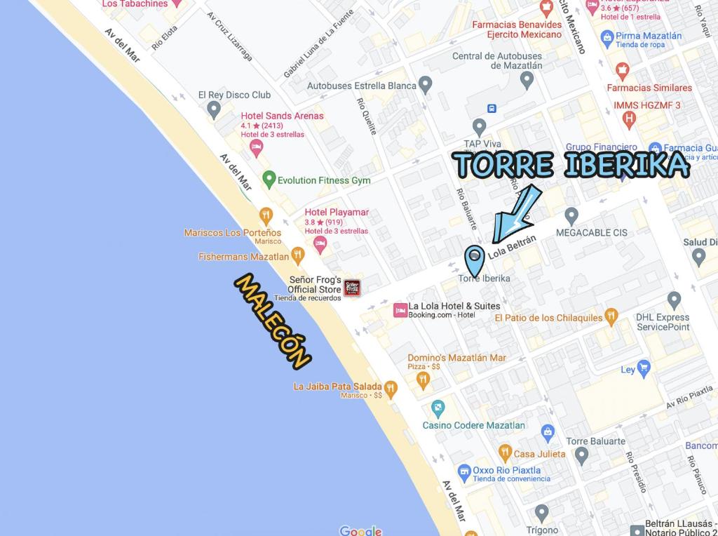 Galería fotográfica de Iberika 2007 a 2 cuadras del malecón! en Mazatlán