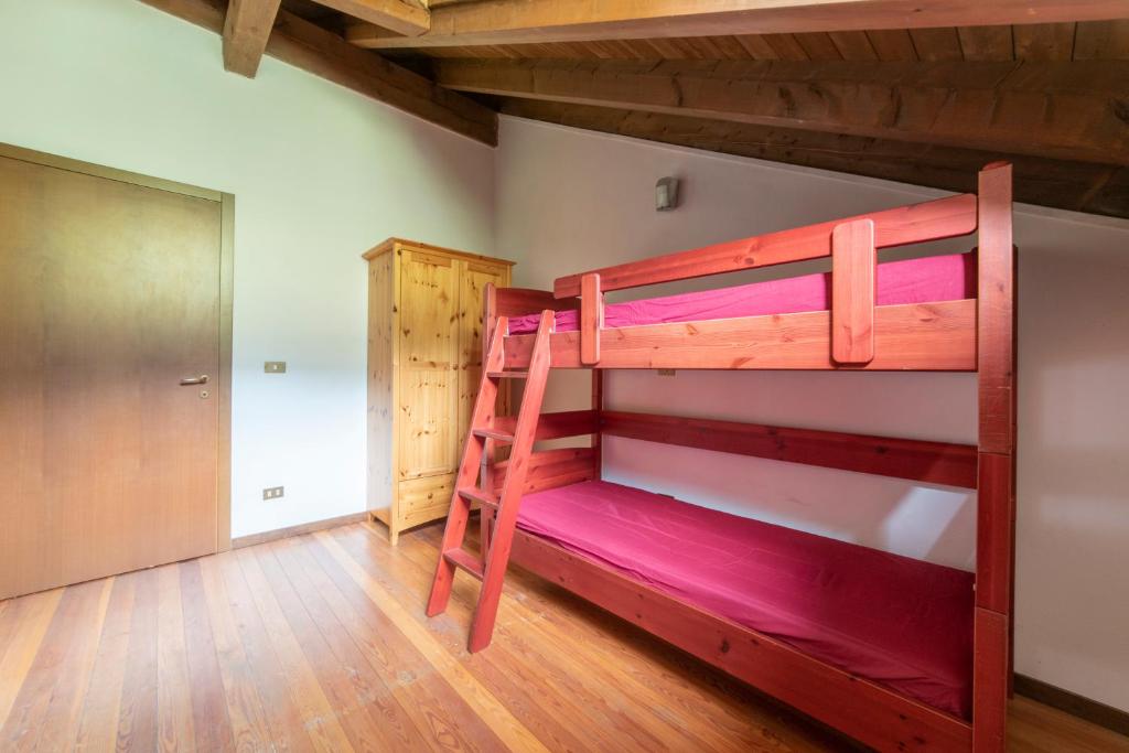 Postel nebo postele na pokoji v ubytování Rifugio Parpinasca