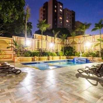 Bazén v ubytování Hotel Casa Ballesteros nebo v jeho okolí