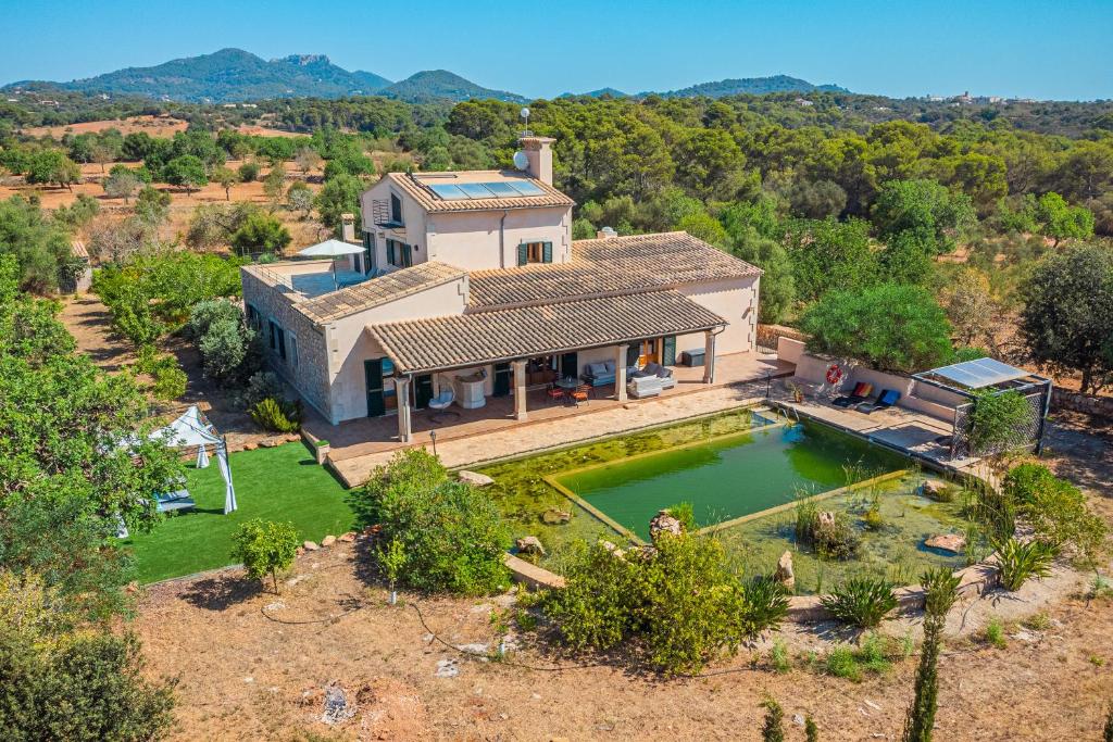 Táj a villa közelében
