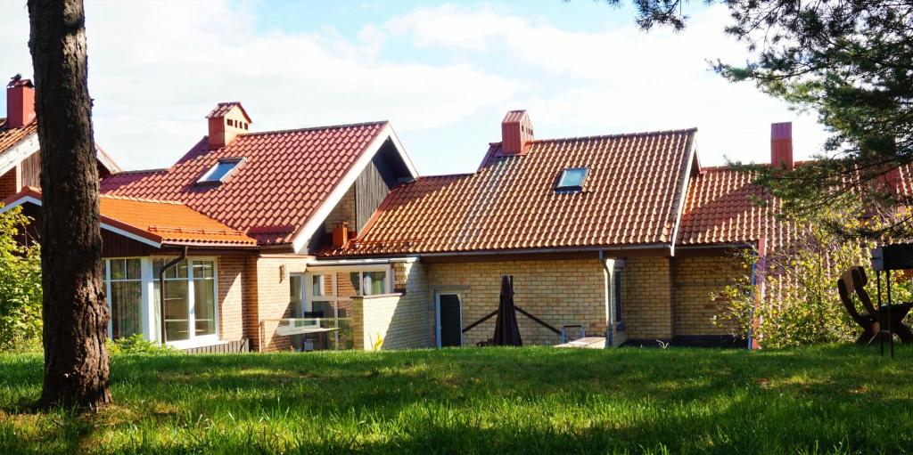 Budova, kde se aparthotel nachází
