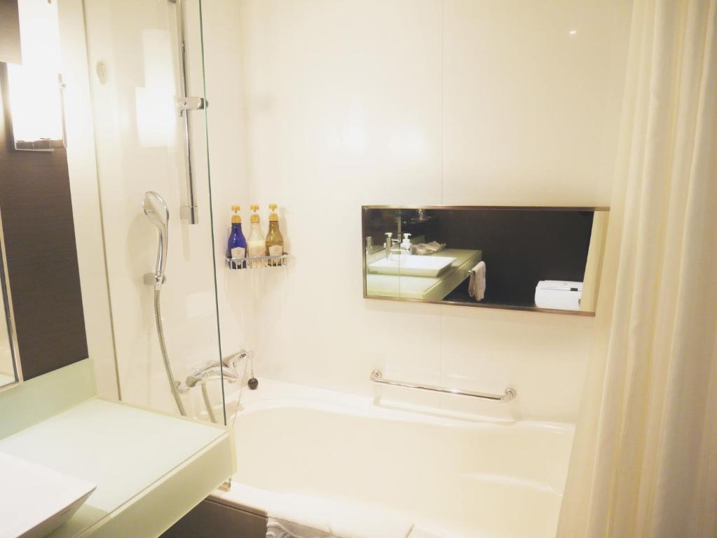 Koupelna v ubytování New Otani Inn Yokohama Premium