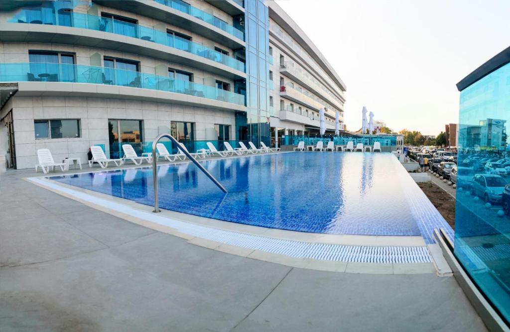 Bazén v ubytování Hotel Union nebo v jeho okolí