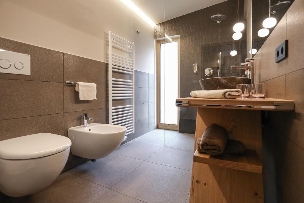 Koupelna v ubytování Hotel Gasthof Höllriegl